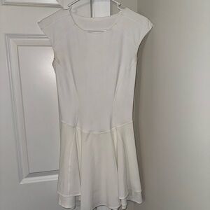 Lululemon White Athletic Sleeve Dress